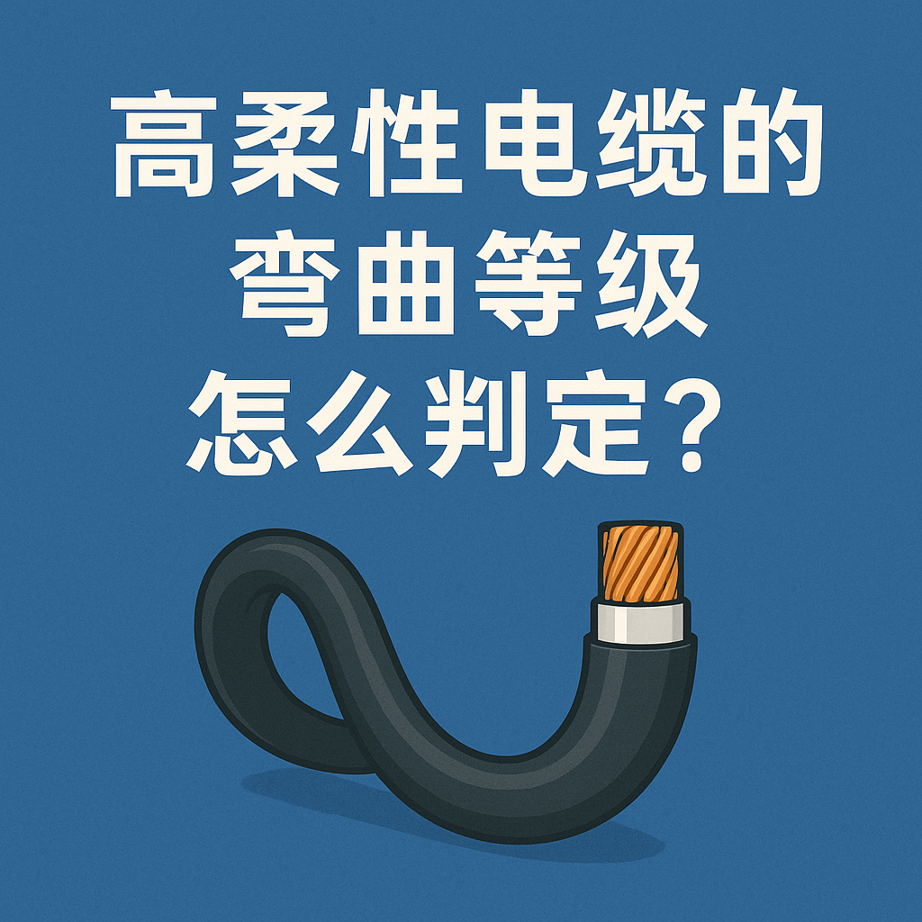 高柔性电缆的弯曲等级怎么判定？