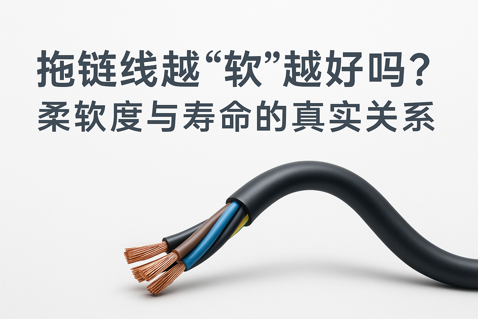 拖链线越“软”越好吗？柔软杜纂寿命的真实关系